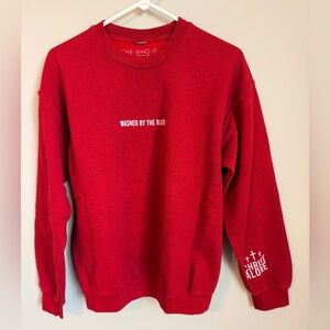 She Who Is - Washed By the Blood Sweatshirt